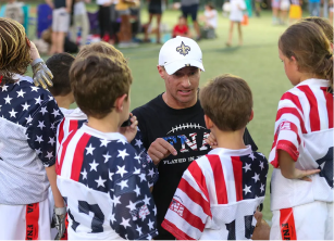 NFL Legend Drew Brees Announces Major Flag Football Partnership With Unrivaled Sports